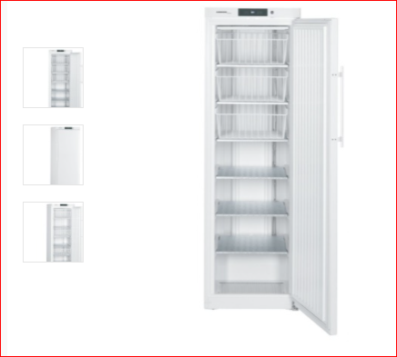 Service Freezer 382L Solid Door Cabinet