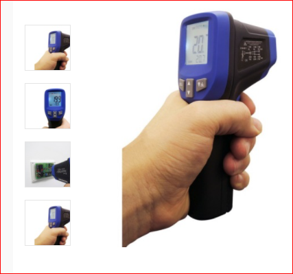 IR High Temperature Thermometer