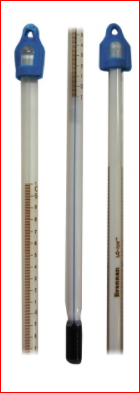 Blue Lo-tox Organic Filled Thermometer -35 to 50C