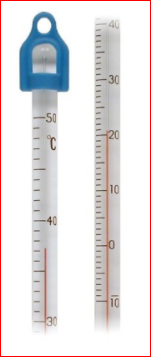 Spirit Thermometer -10 to 50C